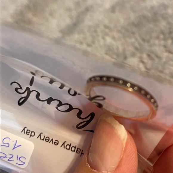 Silver Tone Rings Set - Picture 4 of 4